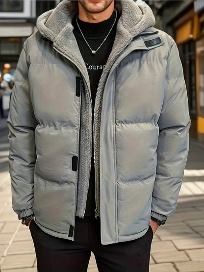 Jason – winter-pufferjacke für herren