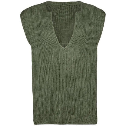 Abraham – ärmelloser strickpullover für herren