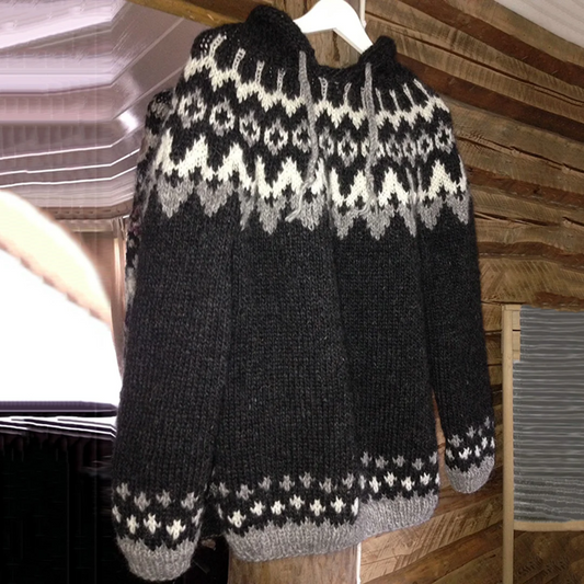 Octavian - vintage-kapuzenpullover für männer